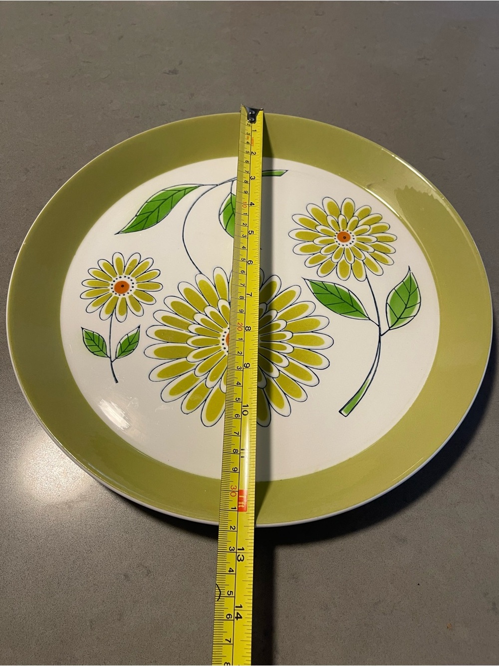 Vintage Mikasa Duplex by Ben Seibel “Village” 2505 12" Serving Platter MCM EUC - Picture 6 of 7